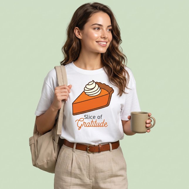 Scheibe des Dankes Kürbiskuchen T-Shirt (Von Creator hochgeladen)