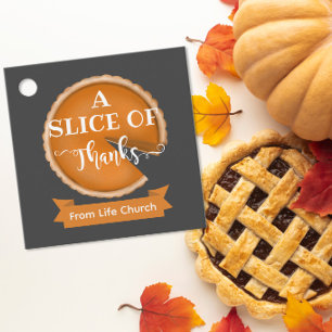 Scheibe des Dankes Kürbiskuchen Thanksgiving Freiw Geschenkanhänger