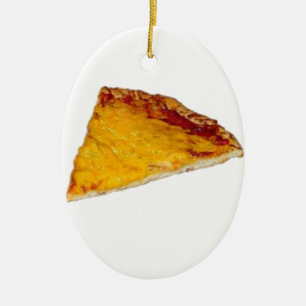 Scheibe Pizza Keramikornament