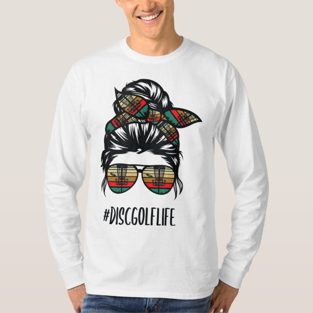 Scheibengolfbrille Mutter, die unheimlich viele Bu T-Shirt (Vorderseite)