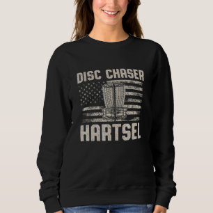 Scheibenjäger Hartsel Disc Golf Humor Golfer Color Sweatshirt