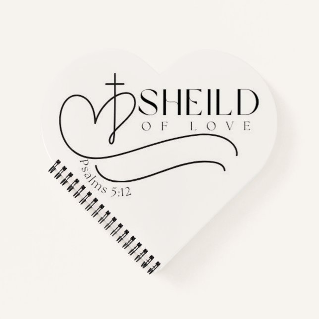 Scheide von Liebe/Valentinen/Glaube/Hochzeit/Paar Notizbuch (Vorderseite)