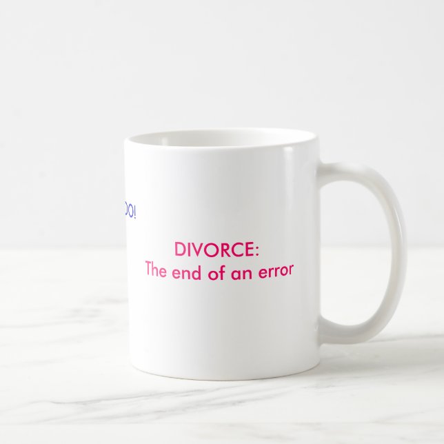 SCHEIDUNG: KAFFEETASSE (Rechts)
