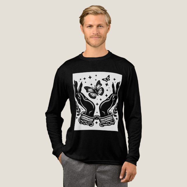 Scheidung Tri-Blend Shirt (Volle Vorderseite)