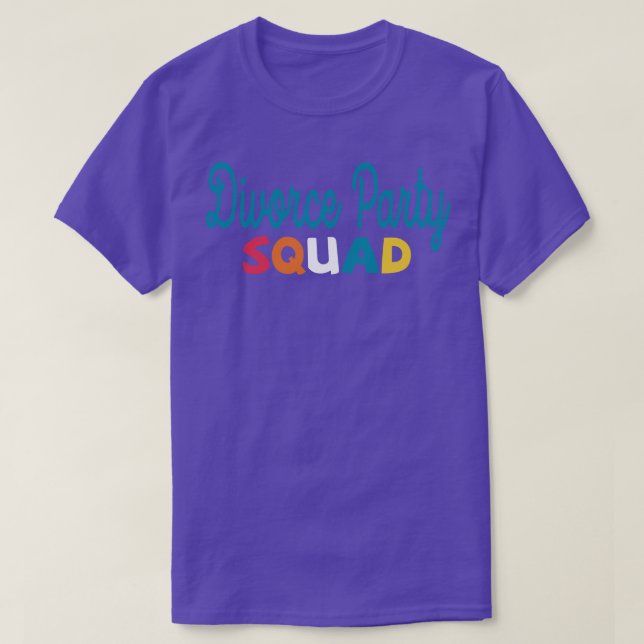 Scheidungskommando Party T-Shirt (Design vorne)