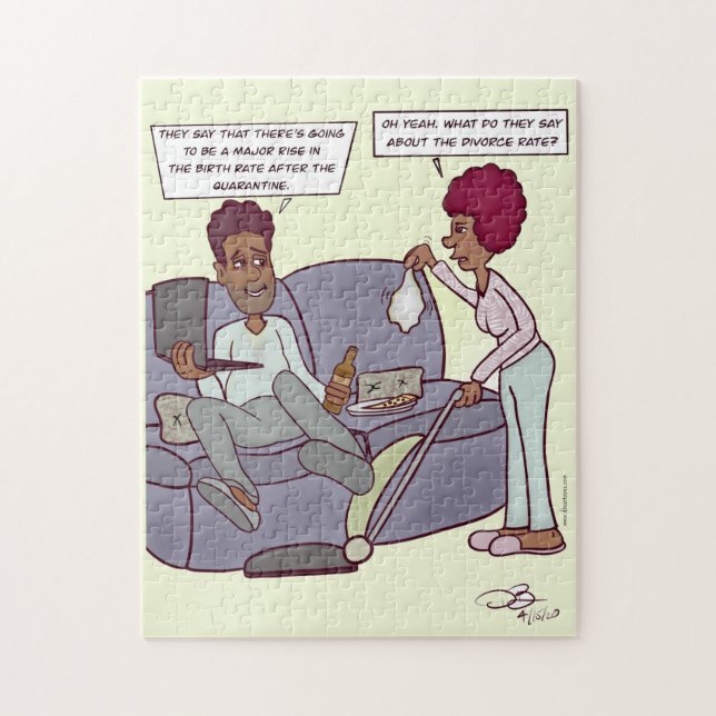 Scheidungsrate Jigsaw Puzzle (Vertikal)