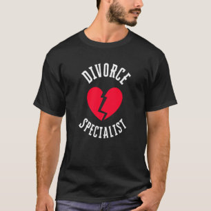 Scheidungsrecht Party Ex Ehefrau und Ex Husban T-Shirt