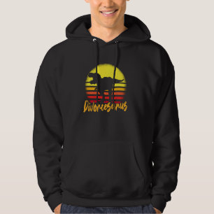 Scheidungssaurus Dinosaur Just Scheidung Party Hoodie