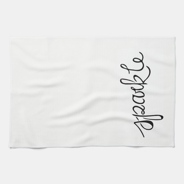 Schein-Geschirrtuch Handtuch (Horizontal)