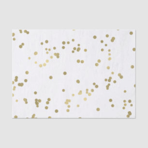 Schein-GoldConfetti Seidenpapier