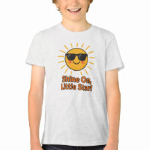 Scheine weiter, kleiner Stern, süßes Sonnendesign