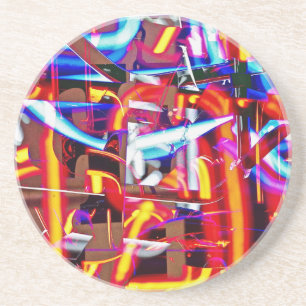 Scheinwerfer Getränkeuntersetzer