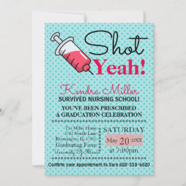 Scheiße! Einladung des Abschlusses der Krankenpfle