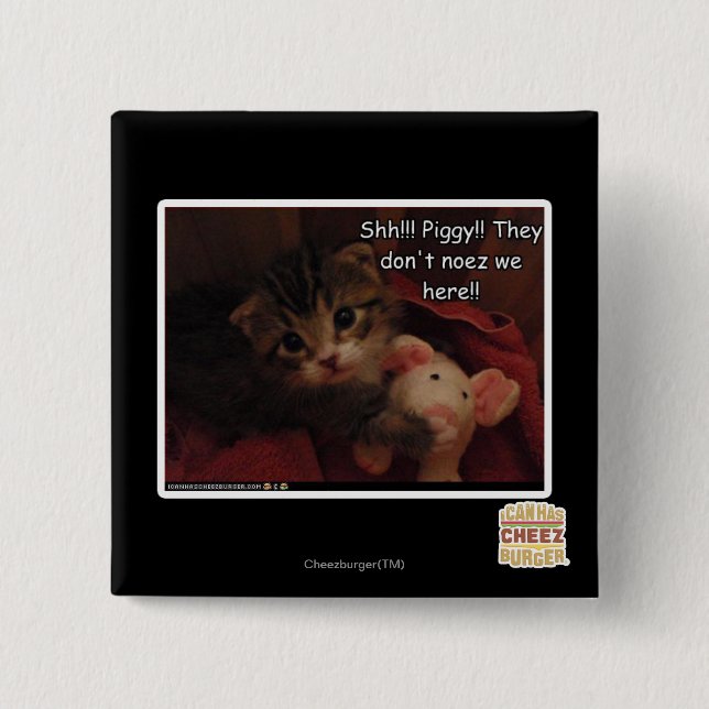 Scheiße! Schweine! Button (Vorderseite)