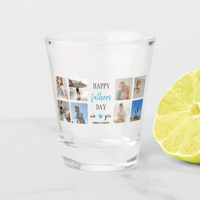 Scheiterhütte | Personalisierte Fotos Schnapsglas (Vorderseite)