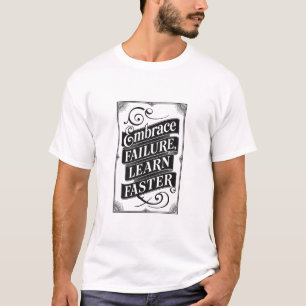 Scheitern annehmen, schneller lernen – Vintage-Mot T-Shirt