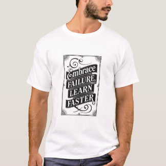 Scheitern annehmen, schneller lernen – Vintage-Mot T-Shirt