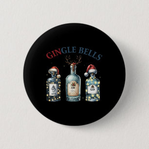 Schelle Bells Lustige Gin Gin Glocken Weihnachtsba Button
