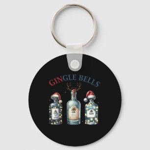 Schelle Bells Lustige Gin Gin Glocken Weihnachtsba Schlüsselanhänger