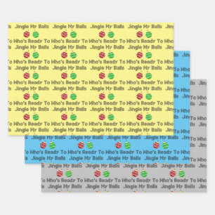 Schellebälle Geschenkpapier Set