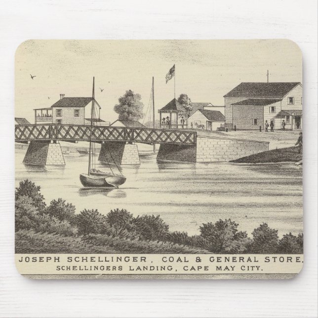 Schellinger Store und Ocean House Mousepad (Vorne)