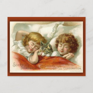 Schenck's Sirup viktorianische Handelskarte Postkarte