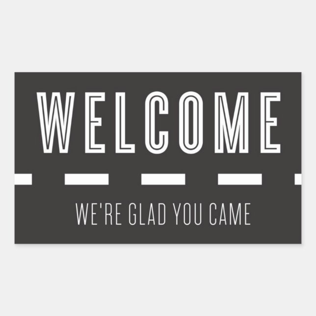 Schenk-Aufkleber Rechteckiger Aufkleber (Vorderseite)