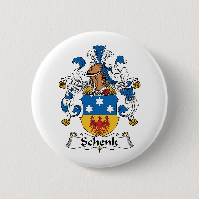 Schenk Familienwappen Button (Vorderseite)