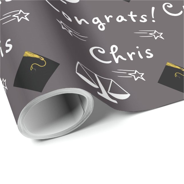 Schenkung der Juristischen Schule Geschenkpapier (Rolleneckpunkt)