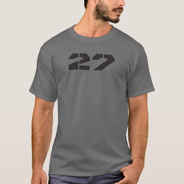 Scherbenwelt Inspiriert Con-AM 27 Grauer T - Shirt (Vorderseite)