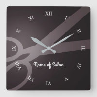 Schere| Dunkelbraun und weiß| Friseursalon