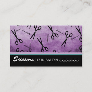 Schere-Friseursalon-Visitenkarte Visitenkarte