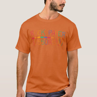 Schere, Stein, Papier LGBT Lesben Lustige Pride-Zi T-Shirt
