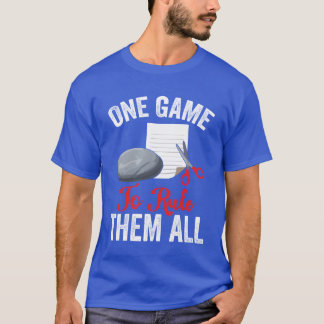 Schere, Stein, Papierturnier Kindheitserinnerungen T-Shirt