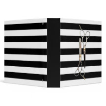 Scheren und Streifen Salon Binder