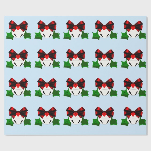 Scherenglocken-Schmuck-Verpackungspapier Geschenkpapier (Flach)