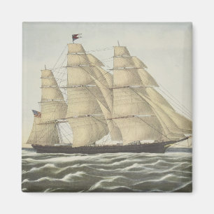 Scherer-Schiff, fliegende Wolke Magnet