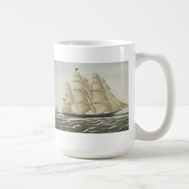 Scherer-Schiff, fliegende Wolke Tasse (Rechts)