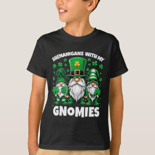 Scherereien mit meinen Gnomies Süßer Gnom St. Patr T-Shirt