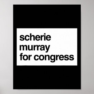Scherie Murray für den Kongress Ny Pro Trump Wahl Poster