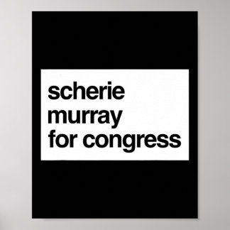 Scherie Murray für den Kongress Ny Pro Trump Wahl Poster