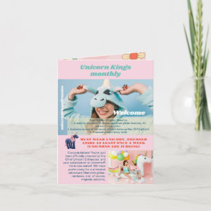 Scherz-Geburtstagseinladung, Einhorn-Liebe, Groovy Einladung