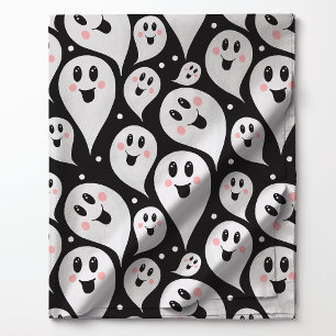 Scherzhaftes Geistermuster Halloween Stoff