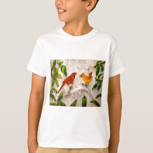 Scherzt Kleidung Kardinalsvögel T-Shirt