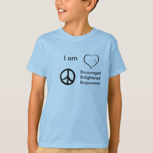 scherzt T - Shirtherzfrieden, ich sind, T-Shirt