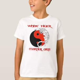 SCHERZT ~ WEISSE TIGER-KRIEGSkunst-SHIRTS T-Shirt