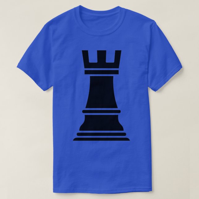 Schess Castle Rook T-Shirt (Design vorne)