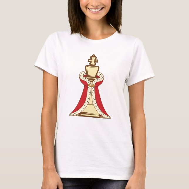 Schess King Piece T-Shirt (Vorderseite)