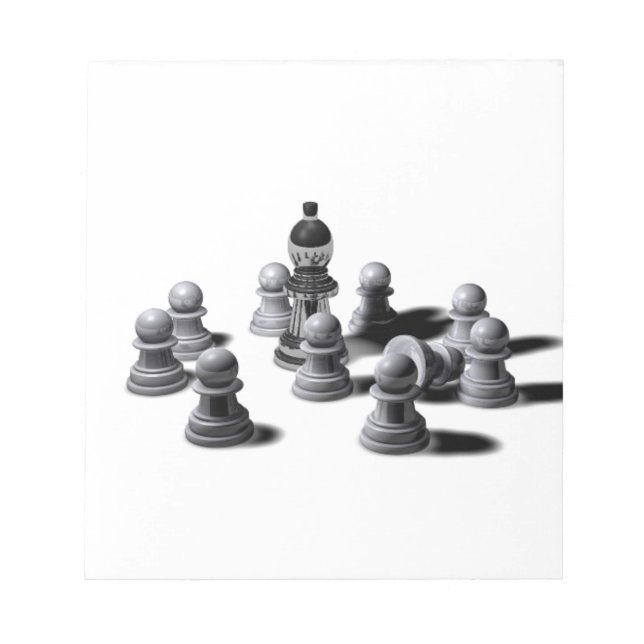 Schess Pawns Notizblock (Vorderseite)