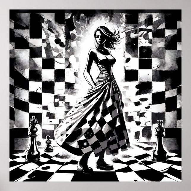 Schess Queen Poster (Vorne)